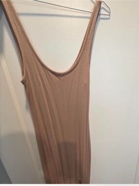 Z Supply Ribbed Scoop Tank in Beige-Taupe